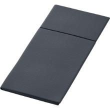 Napkin Duniletto Slim Dunisoft L40xW33cm black for cutlery product photo