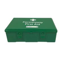 First aid kit PrimeSource green box with wall bracket product photo
