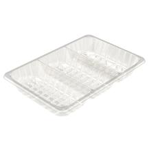 Tray P 2333-3S rect clear PET  336x221x45mm product photo
