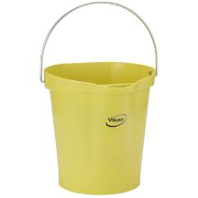 Bucket Vikan 56946 metal detectable 12l Yellow product photo