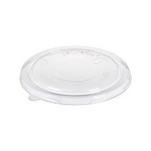 Lid for Salad bowl Naturesse stackable &Oslash;150xH10mm PLA with antifog clear product photo