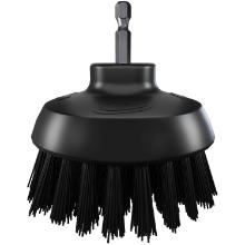 Round brush Vikan 87009 HyDrive very stiff Black Ø90mm product photo