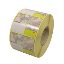 Etiket 57x42mm Vej Selv frugt og gr&oslash;nt DT aftagelig lim &Oslash;40 product photo