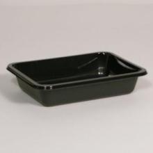 Ovnbakke 2171-1K rekt sort CPET 500ml 171x127x35mm product photo