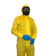 Coverall Safetex Chem type 3B/4B/5B/6B yellow size 2XL product photo