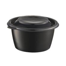 Small Round Bowl Black Pp &Oslash;127x64 500Pcs product photo