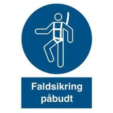 Sign P212 Fall protection 210x297 vinyl product photo