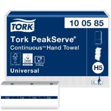 Towel sheet Tork PeakServe Continuous Universal H5 white 1 ply product photo