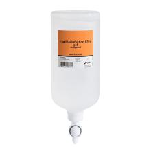 Hand sanitizer Plum 85% gel liquid in bottle product photo