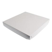 L&aring;g hvid 320x320x40mm t/kage&aelig;ske 132121 product photo