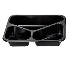 Ovnbakke 2227-3F rekt sort CPET 3-rums 227x178x43mm product photo