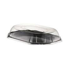 Octagonal Black Plate 360x240 10 Pcs product photo