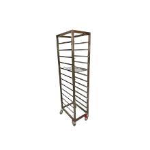 Stainless steel trolley 1850x490mm 12 x 1/1GN product photo
