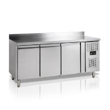 Refrigerated table G-line GC73 179x70x980cm 3 doors-backsplash-auto defrost 230V product photo