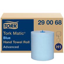 H&aring;ndkl&aelig;derulle Tork Matic Advanced H1 bl&aring; 150m 2 lag product photo