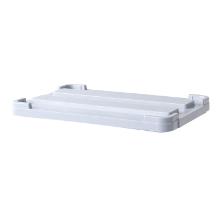 Lid for big boxes w. wheel grey HDPE 1000x640mm product photo
