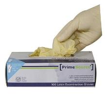 Glove PrimeSource Sensitive White latex 0.08mm powder-free size L product photo