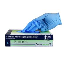 Handske PrimeSource Premium blå nitril pudderfri str L product photo
