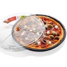 Ovnbakke C0321-1A rund sort CPET 1685ml &Oslash;320x25mm pizza product photo