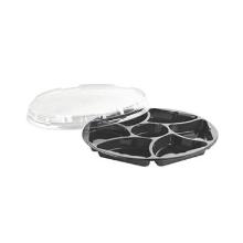 Ovnbakke C0321-7A rund sort CPET 1685ml &Oslash;320x25mm tapas product photo