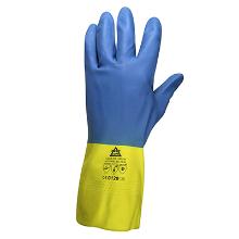 Handske Keep Safe Blue Tech Gul/Bl&aring; neopren/naturgummi str XL/10 product photo