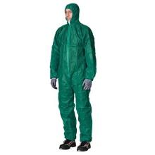 Disposable coverall green polypropylene size XL product photo