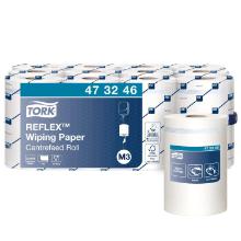 Aft&oslash;rringsrulle Tork Reflex Standard Mini CF M3 system hvid 1 lag product photo