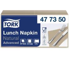 Napkin Tork lunch Advanced 4-fold natur 33x33cm 2 layer product photo