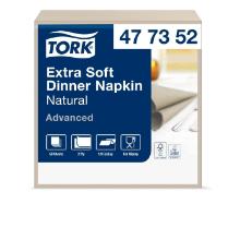 Serviet Tork middag Advanced 8-fold natur 39x39cm 2 lag product photo