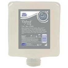 Liquid soap DEB Refresh Luxury 3 in 1 Hair & Body 2l product photo