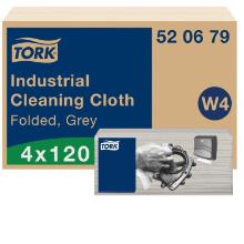 Tork cloth Industri Top-Pak W4 gray Excel Clean 415x355mm product photo