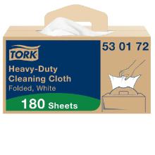 Aftørringsklud Tork Kraftig Handy Box W7 hvid 428x385mm product photo
