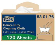 Tork Premium cleaning clothes Handy Box Long W7 white 615x355mm product photo