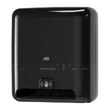 Dispenser h&aring;ndkl&aelig;derulle Tork Elevation Matic Touchfree H1 sort plast product photo
