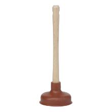 Plunger Wood/Red rubber &Oslash;140x400mm 557010 product photo