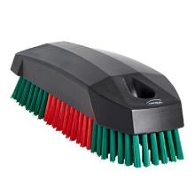 Neglebørste Vikan 644052 stiv rød/grøn 120mm product photo