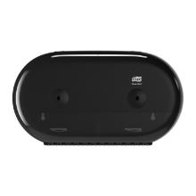 Dispenser toilet roll Tork SmartOne T9 Mini Twin black product photo