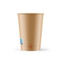 Coffee Cup Verive brown paper no print aqueous lining 25cl/8oz Ø80xH93mm product photo
