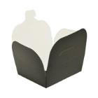 Take away boks sort pap med PE indvendig 110x88x64mm 700ml product photo