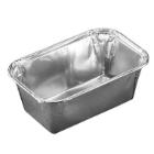 Foil container 7614 rectangular aluminium 140ml 100x64x35mm product photo