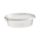 Bæger 97009 oval klar PET 250ml 148x112x45mm m/låg product photo