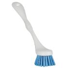 Opvaskeb&oslash;rste Vikan 4292 bl&oslash;d 240mm m/bl&aring; filamenter Hvid product photo