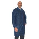Bes&oslash;gskittel Standard Bl&aring; Non-Woven med velcrolukning str XL product photo