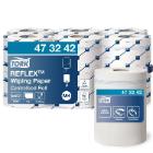 H&aring;ndkl&aelig;derulle Tork Reflex M4 hvid 300m 1 lag product photo