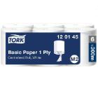 Centerfeed roll Tork Basic M2 white 300m 1 plys product photo
