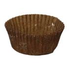 Kagekapsel nr. 9 brun m/guldtryk 22x45mm product photo