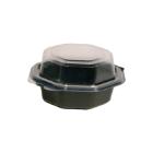 Lunchbakke Octaview sort/klar PS &Oslash;118xH60mm m/l&aring;g product photo