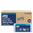 Wiping paper Tork Industrial Heavy-Duty W4 blue 324x385mm 3 ply product photo