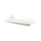 Sausage tray white cardboard 200x90x20mm with edge 220g product photo