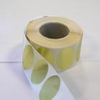 Etiket til tryk 40x27 guld oval neutral m/lak product photo